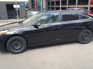 2015 Hyundai Sonata VII (LF), чёрный, 1190000 рублей, вид 4