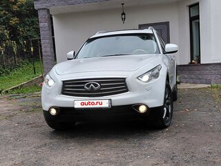 2012 Infiniti FX30d II (S51) Рестайлинг, белый, 1500000 рублей, вид 1