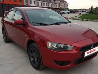 2008 Mitsubishi Lancer X, красный, 660000 рублей, вид 1