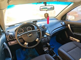 2008 Chevrolet Aveo I Рестайлинг, синий, 260000 рублей, вид 2