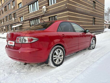 2005 Mazda 6 I (GG) Рестайлинг, красный, 420000 рублей, вид 5