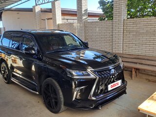 2018 Lexus LX 450d III Рестайлинг 2, чёрный, 10500000 рублей, вид 4