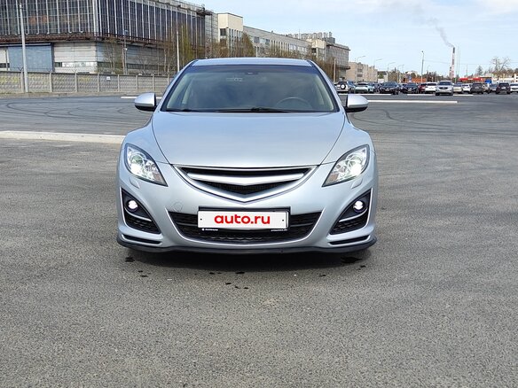 2012 Mazda 6 II (GH) Рестайлинг, серый, 870000 рублей - вид 1