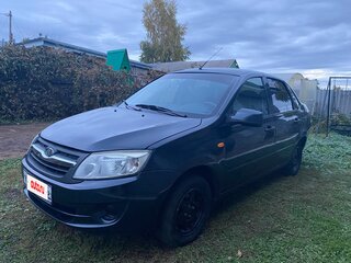2014 Lada (ВАЗ) Granta I, синий, 270000 рублей, вид 1