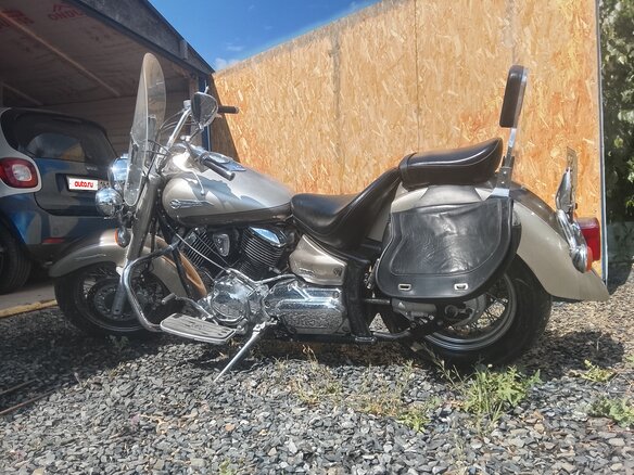 2004 Yamaha XVS1100, золотистый, 950000 рублей - вид 8