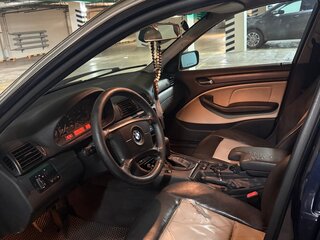 2003 BMW 3 серии 320i IV (E46) Рестайлинг, синий, 500000 рублей, вид 4