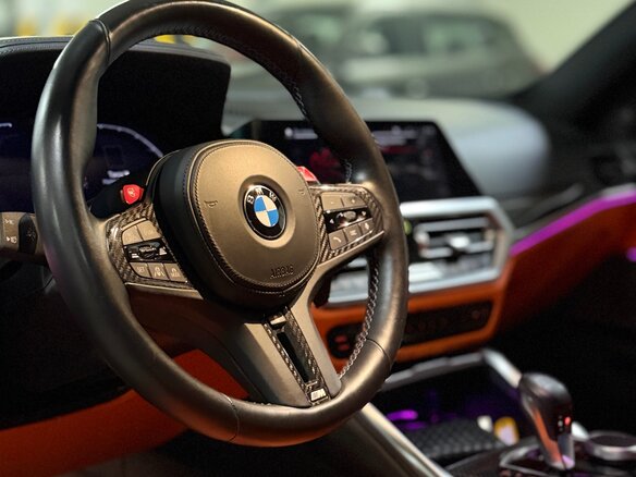 2021 BMW M3 Competition Package VI (G80), чёрный, 8500000 рублей - вид 11