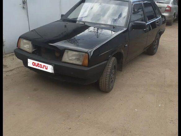 2000 Lada (ВАЗ) 21099, зелёный, 160000 рублей - вид 6