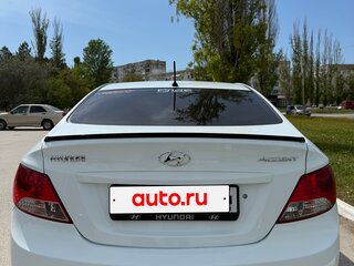 2012 Hyundai Accent IV, белый, 870000 рублей, вид 3
