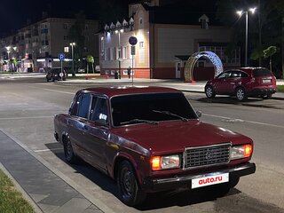 2008 Lada (ВАЗ) 2107, пурпурный, 90000 рублей, вид 4