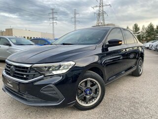 2021 Volkswagen Polo VI, чёрный, 1450000 рублей, вид 1