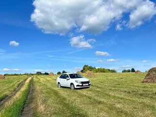 2022 Lada (ВАЗ) Granta I Рестайлинг, белый, 620000 рублей, вид 3