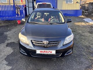 2007 Toyota Corolla X (E140, E150), чёрный, 670000 рублей, вид 3