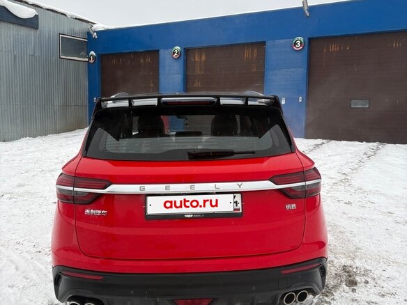 2019 Geely Binyue I, красный, 1690000 рублей - вид 6