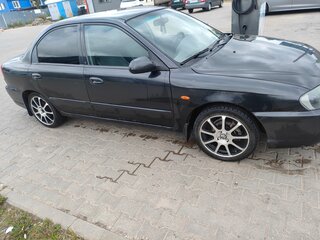 2008 Kia Spectra I Рестайлинг 2, чёрный, 285000 рублей, вид 5