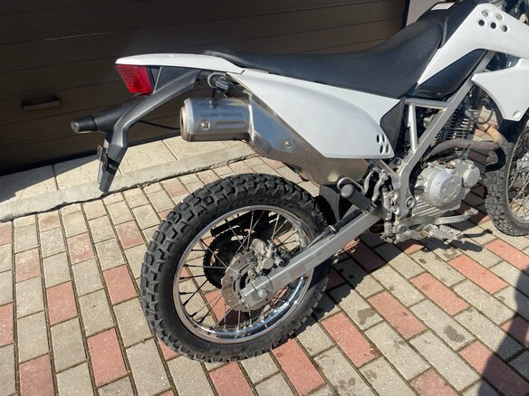 2010 Kawasaki KLX 125, белый, 300000 рублей - вид 3