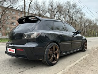 2008 Mazda 3 I (BK) Рестайлинг, чёрный, 550000 рублей, вид 3