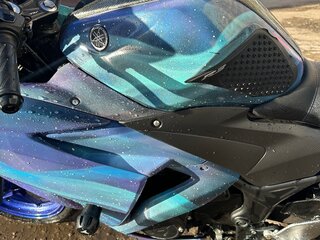 2015 Yamaha YZF-R3, синий, 410000 рублей, вид 3