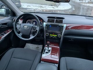 2012 Toyota Camry VII (XV50), чёрный, 1500000 рублей, вид 4