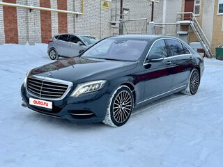 2014 Mercedes-Benz S-Класс 400 Long VI (W222, C217), чёрный, 3400000 рублей, вид 1
