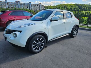 2012 Nissan Juke I, белый, 1140000 рублей, вид 4