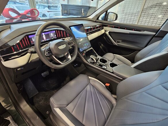 2026 Geely Atlas II, зелёный - вид 13