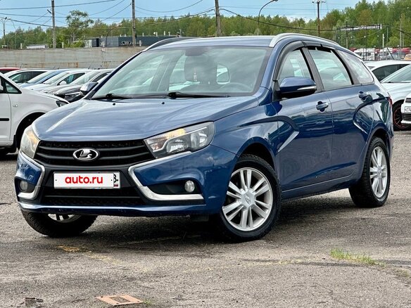 2019 Lada (ВАЗ) Vesta SW I, синий, 699999 рублей