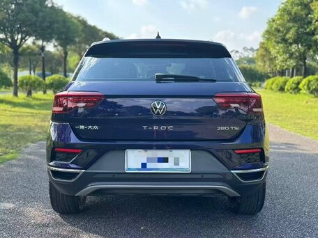 2022 Volkswagen T-Roc I (China Market), фиолетовый, 2050000 рублей, вид 5
