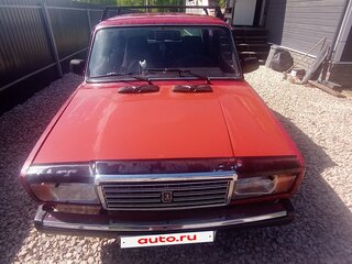 2008 Lada (ВАЗ) 2107, пурпурный, 95000 рублей, вид 2