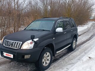 2003 Toyota Land Cruiser Prado 120 Series, чёрный, 1100000 рублей, вид 1