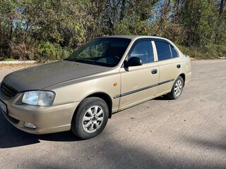 2004 Hyundai Accent ТагАЗ II, бежевый, 290000 рублей, вид 2
