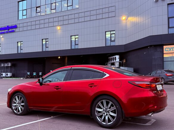 2021 Mazda 6 III (GJ) Рестайлинг 2, красный, 2600000 рублей - вид 6