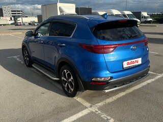 2019 Kia Sportage IV Рестайлинг, синий, 2510000 рублей, вид 5