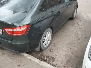2016 Lada (ВАЗ) Vesta I, зелёный, 635000 рублей, вид 2