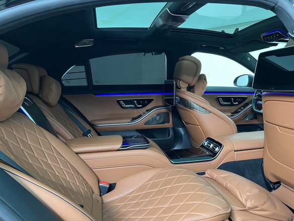 2021 Mercedes-Benz S-Класс 450 Long 4MATIC VII (W223), чёрный, 9700000 рублей - вид 11