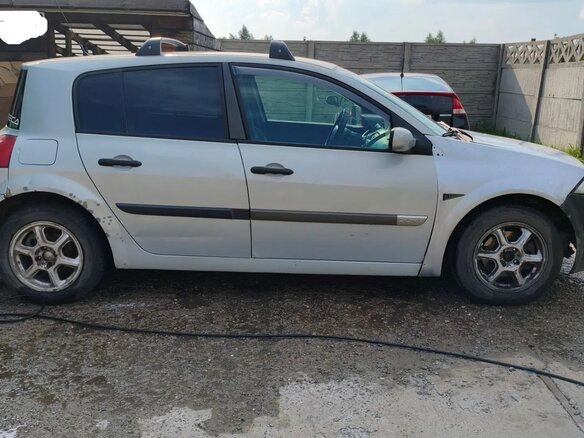 2003 Renault Megane II, синий - вид 3