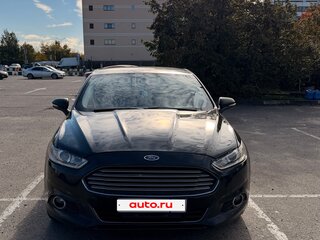 2015 Ford Fusion (North America) II, чёрный, 991000 рублей, вид 2