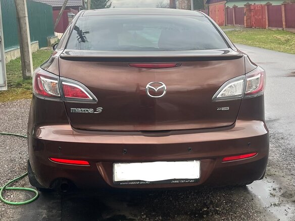 2012 Mazda 3 II (BL) Рестайлинг, коричневый, 903000 рублей - вид 3
