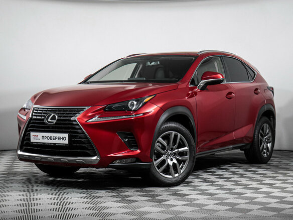 2020 Lexus NX 300 I Рестайлинг, красный - вид 1
