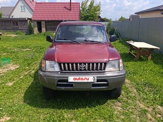 1998 Toyota Land Cruiser Prado 90 Series, серебристый, 750000 рублей, вид 1
