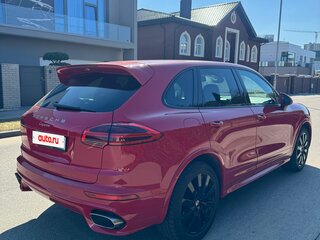 2015 Porsche Cayenne Diesel II Рестайлинг (958), красный, 2500000 рублей, вид 4