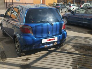 2000 Toyota Vitz I (P10), синий, 185000 рублей, вид 3