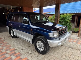 1999 Mitsubishi Pajero II Рестайлинг, синий, 3500000 рублей, вид 3
