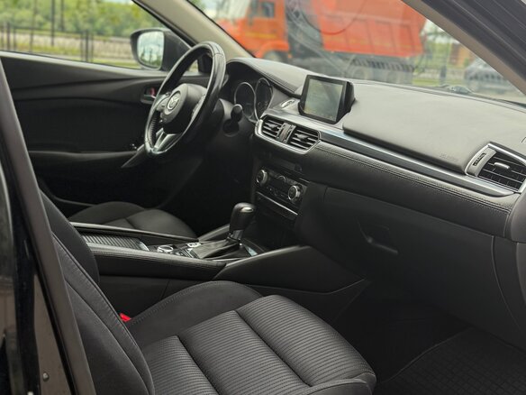 2015 Mazda 6 III (GJ) Рестайлинг, чёрный, 1660000 рублей - вид 9