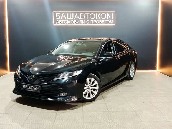 2018 Toyota Camry VIII (XV70), чёрный