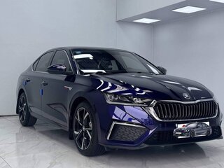 2021 Skoda Octavia IV (A8), фиолетовый, 1670000 рублей, вид 2