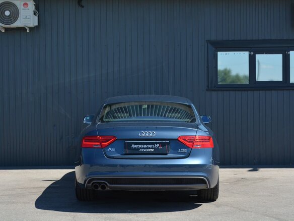 2015 Audi A5 I (8T) Рестайлинг, голубой - вид 7