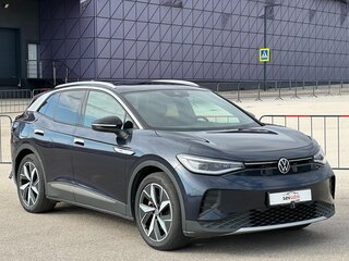 2022 Volkswagen ID.4 Crozz, синий, 3997000 рублей, вид 3