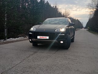 2007 Porsche Cayenne Turbo I Рестайлинг (957), чёрный, 1000000 рублей, вид 1