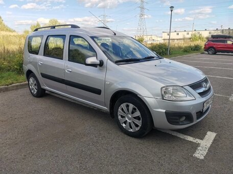 2015 Lada (ВАЗ) Largus I, серебристый, 730000 рублей, вид 2